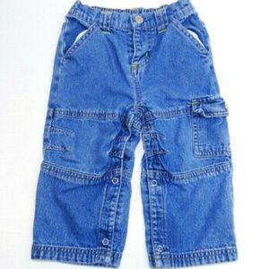 John Deere Baby Toddler 18 Month Blue Denim Jeans
